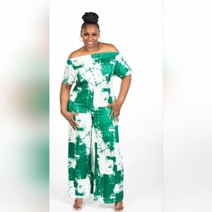 off shoulder Jumpsuit